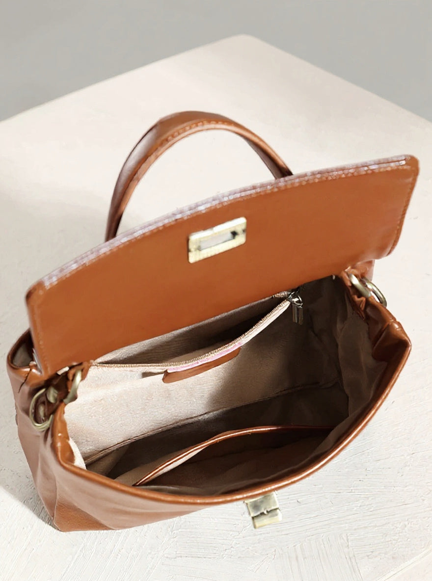 La Charlotte Bag Cognac