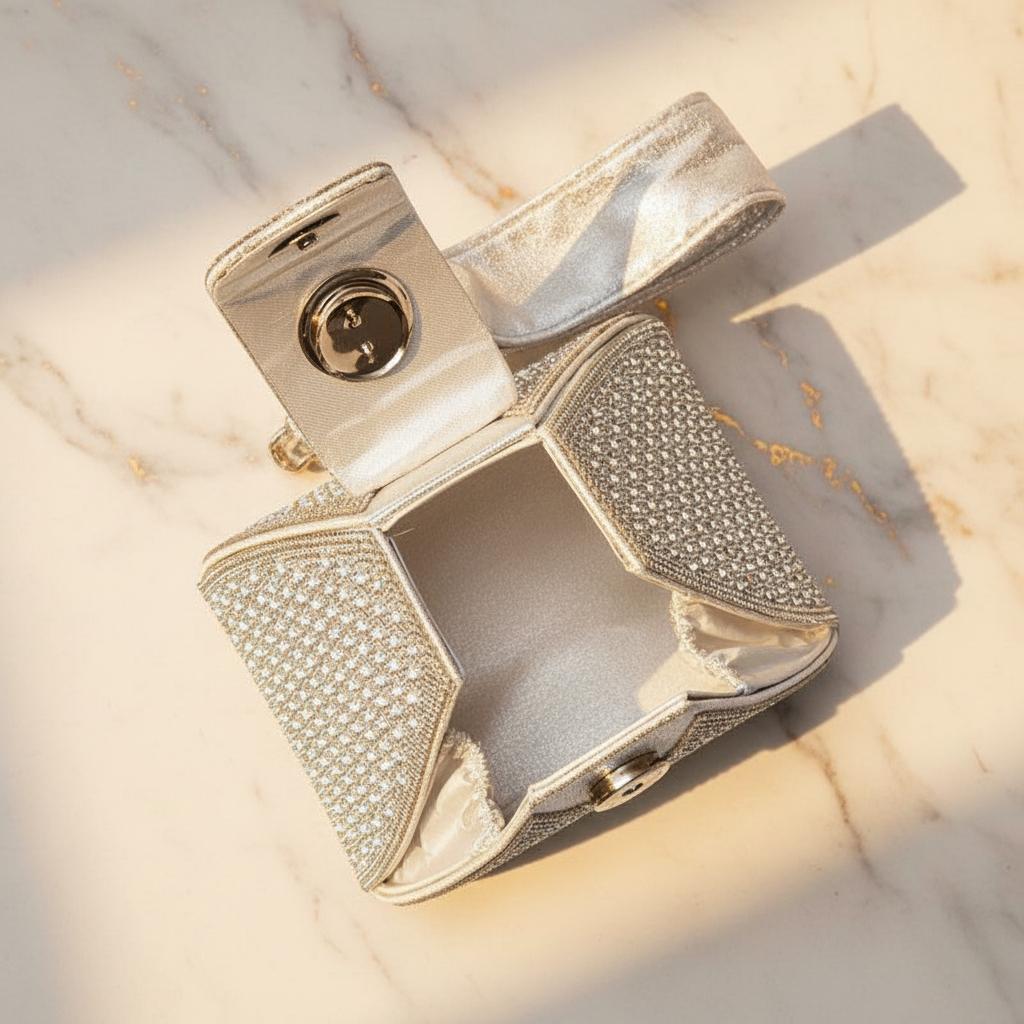 La Louise Bag Silver