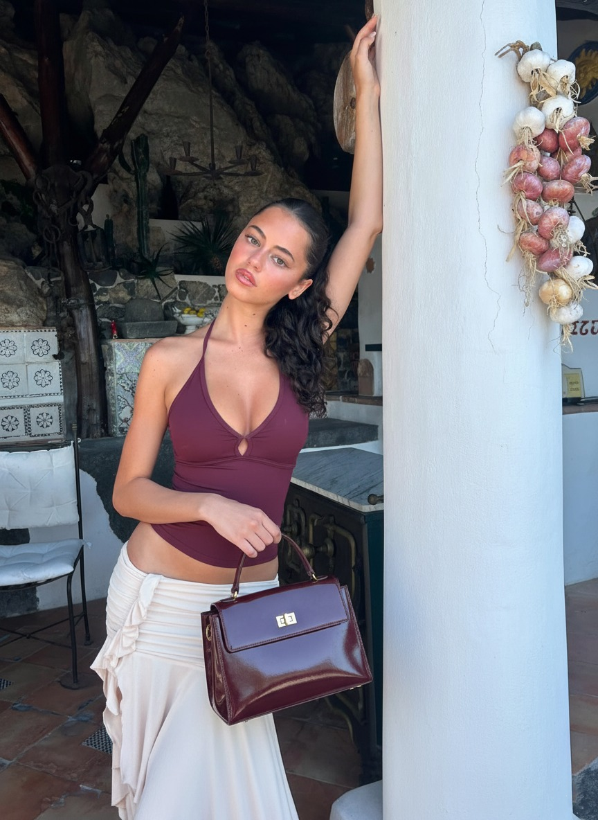 La Charlotte Bag Syrah