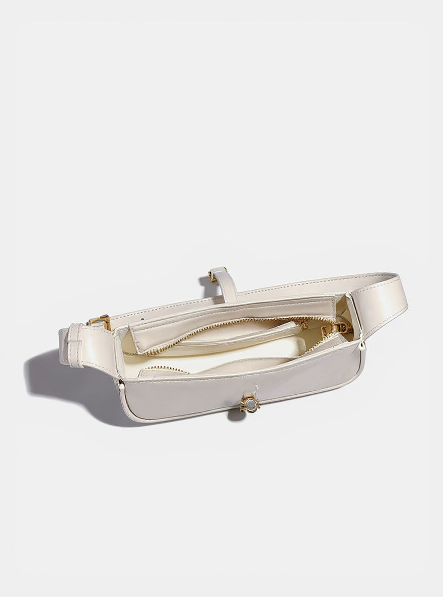 La Camille Bag White